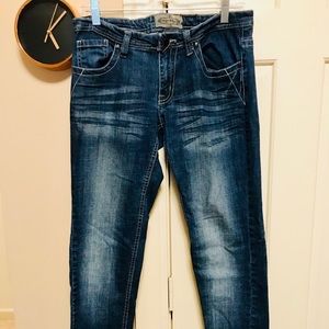 Gently worn Royal Lineage brand denim